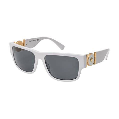 white Versace sunglasses men